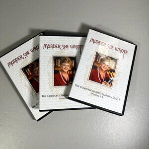 MURDER SHE WROTE Complet 2nd Season DVD Set (3 Disc Collection)